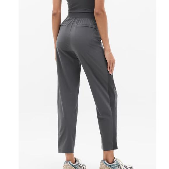 Athleta Women's Brooklyn Mid Rise Lightweight Active Ankle Pants Size 16 Gray - Picture 12 of 12